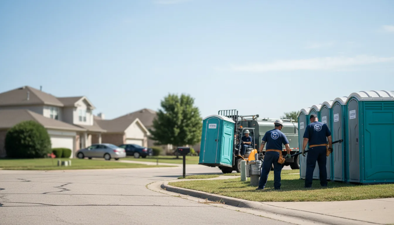 Porta Potty Rental in Wentzville, MO near me